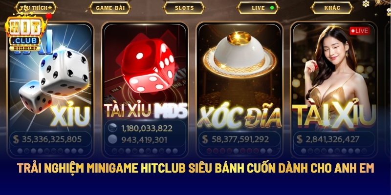 Trải Nghiệm Minigame Hitclub Siêu Bánh Cuốn Dành Cho Anh Em